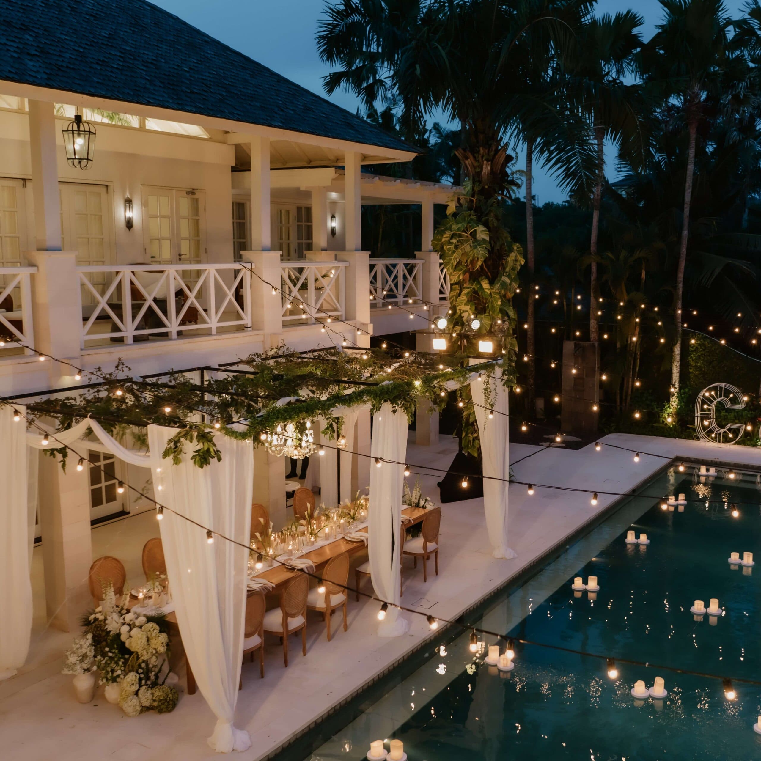 private villa for wedding at the Ungasan